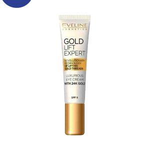 کرم لیفتینگ دور چشم طلا گلد اولاین 15میل Eveline Gold Eye Lifting Cream 15ml