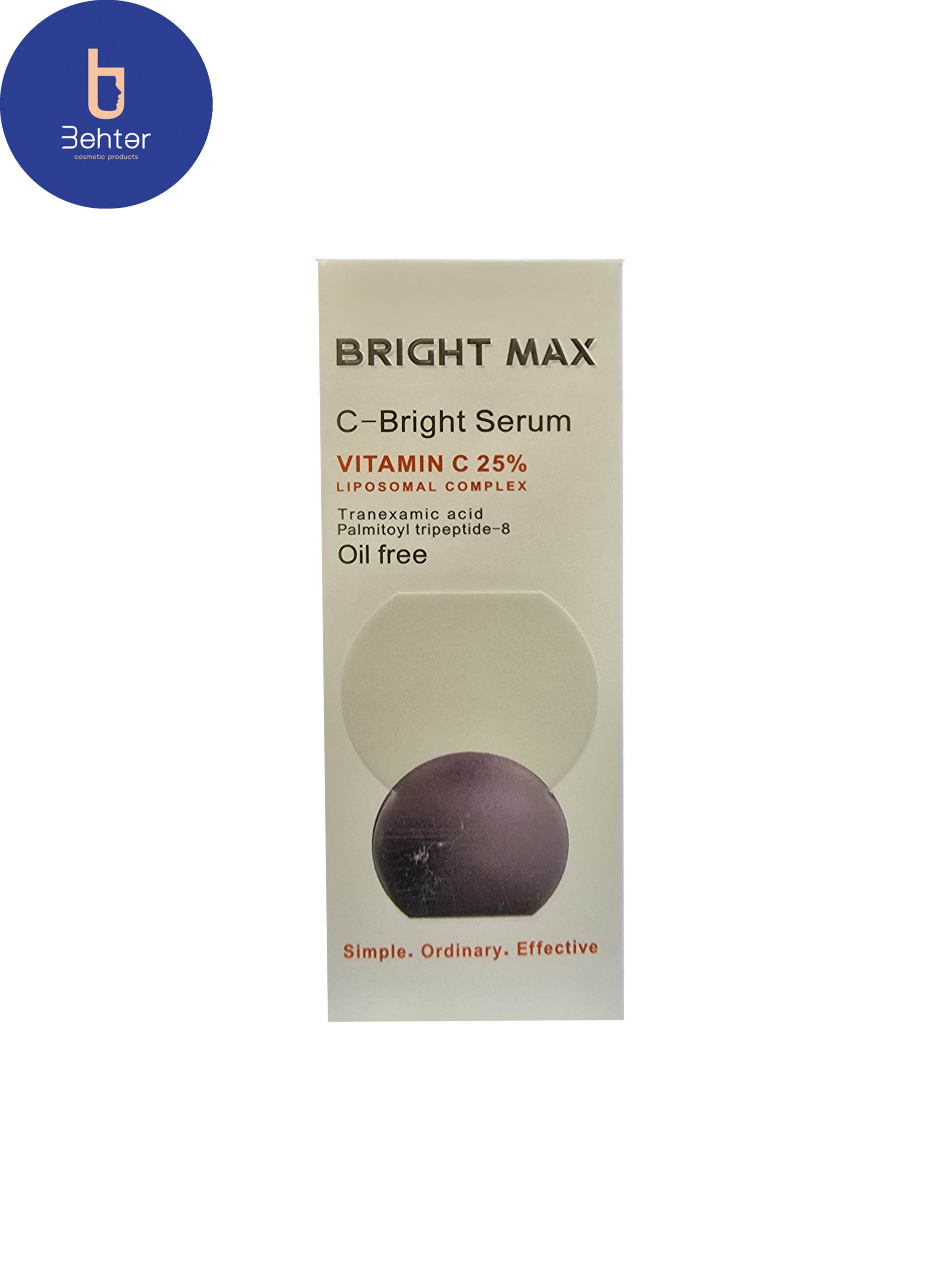 سرم ویتامین سی 25 درصد لیپوزومال برایت مکس 30میل Bright Max Vitamin C Serum 25% Liposomal 30ml
