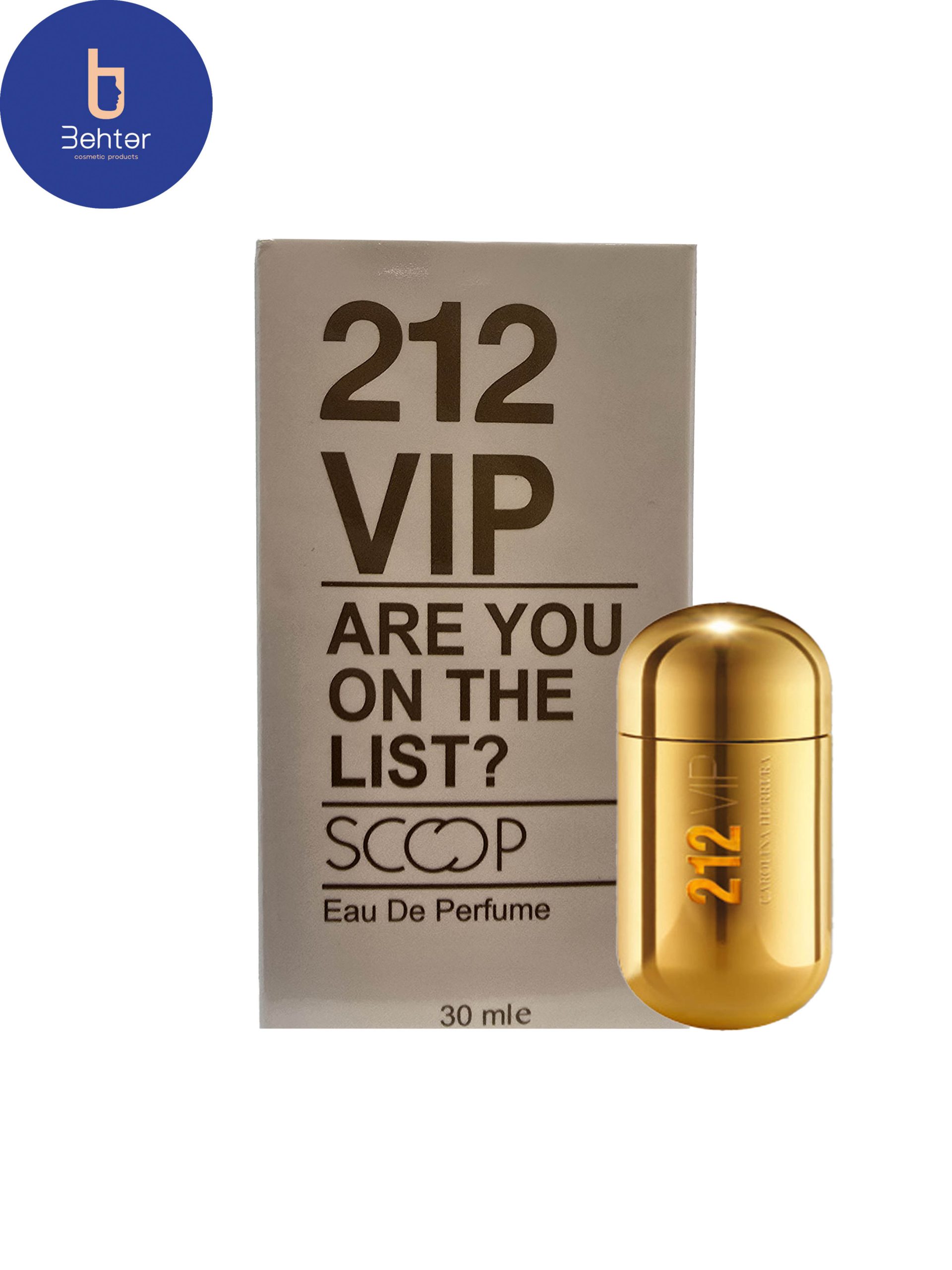 عطر ادکلن مینیاتوری اسکوپ اسانس 212 وی ای پی مردانه حجم 30میل 212vip Men’s Miniature Scoop Cologne Perfume, 30m