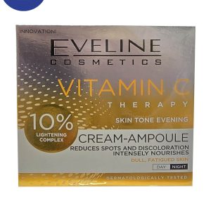 کرم امپول ویتامین سی اولاین 50میل Eveline Vitamin C cream-ampoule 50ml