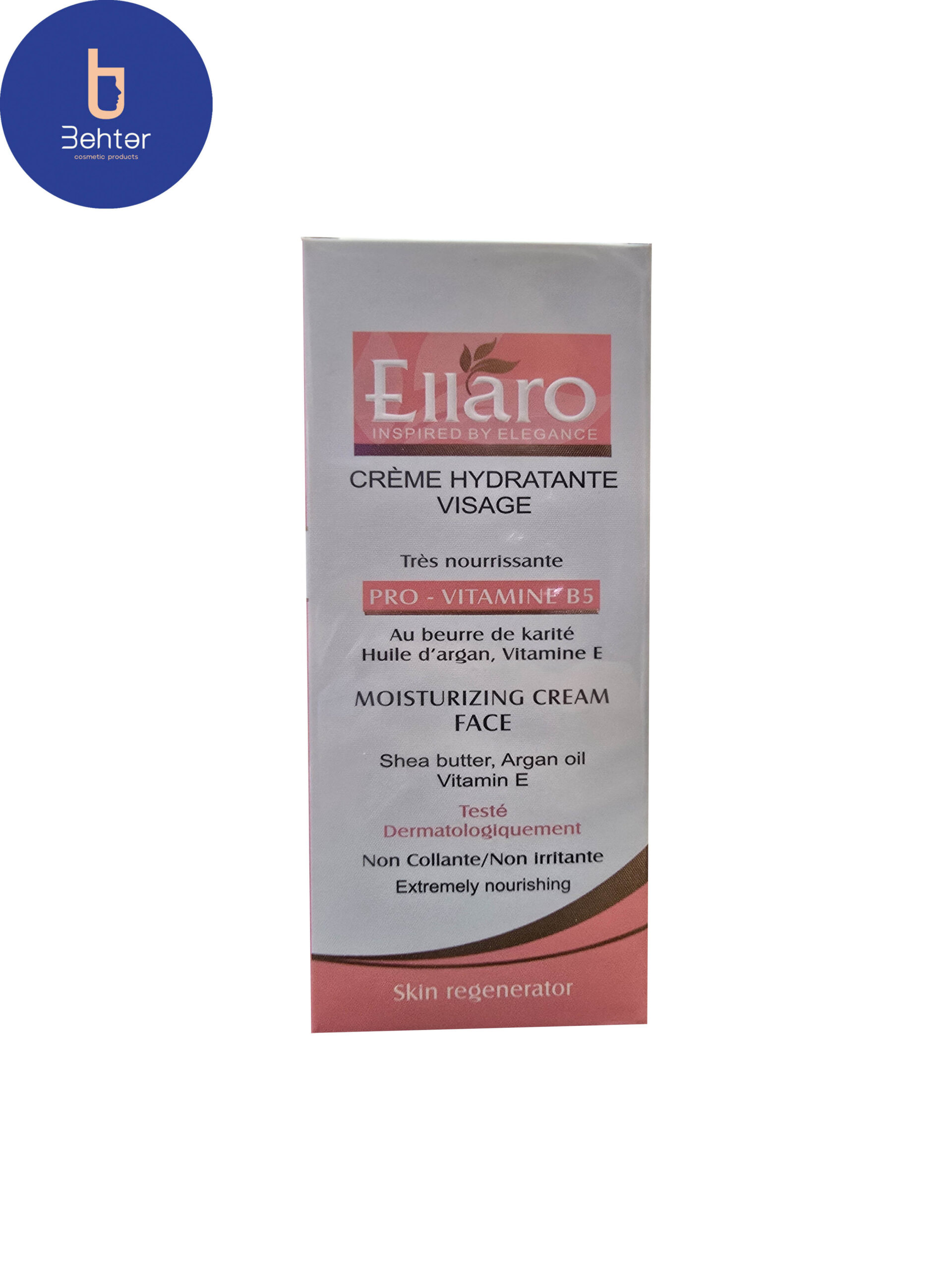 کرم مرطوب کننده مغذی حاوی پرو ویتامین B5 الارو 50میل Ellaro Nourishing Moisturizing Cream with Provitamin B5 50ml