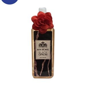 بادی اسپلش برند الفامونت اسانس بلک اوپیوم حجم 260میل Body Splash Brand Alfa monte Black Opium Essence Volume 260ml