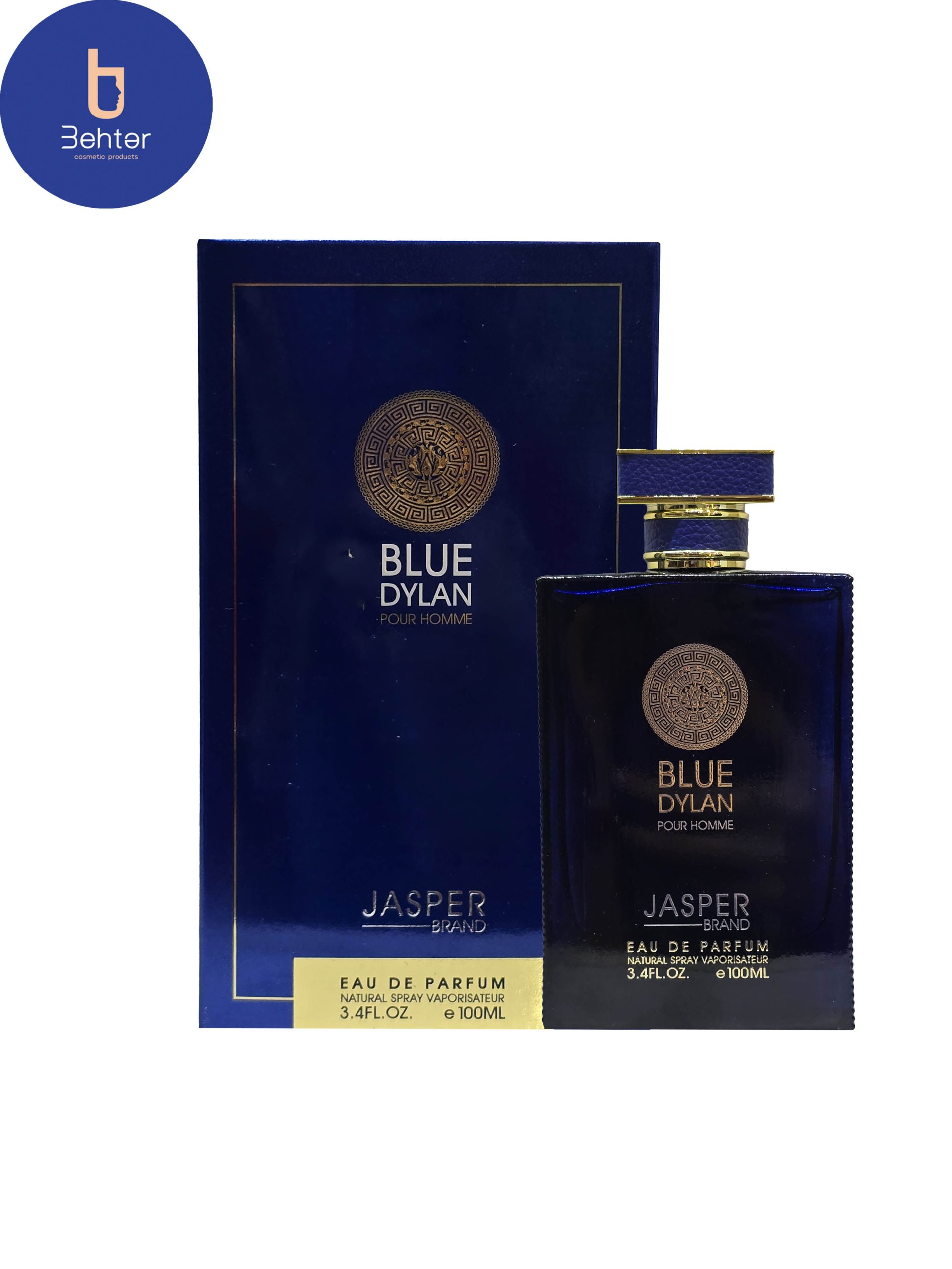 عطر ادکلن جاسپر اسانس ورساچه دیلان بلو-آبی حجم 100میل Jasper Versace Dylan Blue essence cologne perfume ,100ml