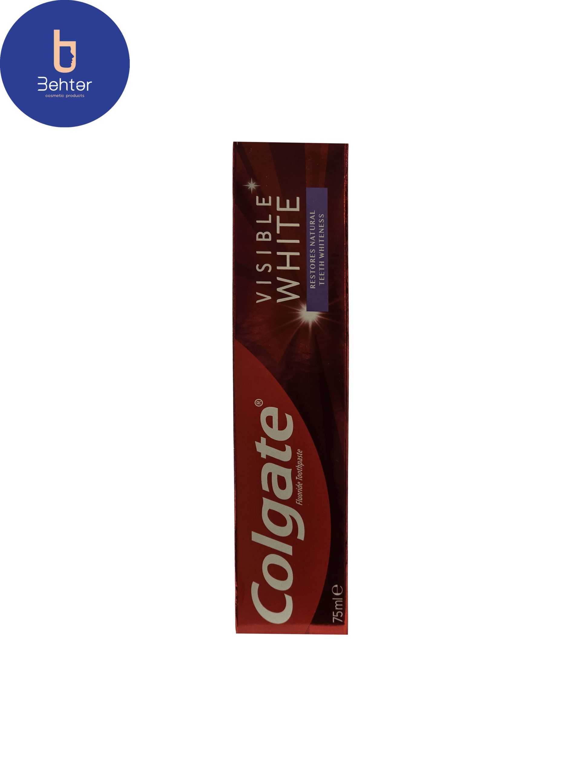 خمیر دندان کلگیت مدلvisible white حجم 75میل Colgate toothpaste, visible white model, 75 ml