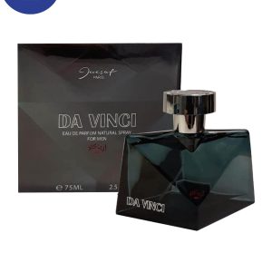 عطر ادکلن Jacsaf اسانس داوینچی (مشابه ورساچه پور هوم) 75میل Jacsaf Da Vinci Essence (Similar to Versace Pour Homme) Cologne perfume,75ml