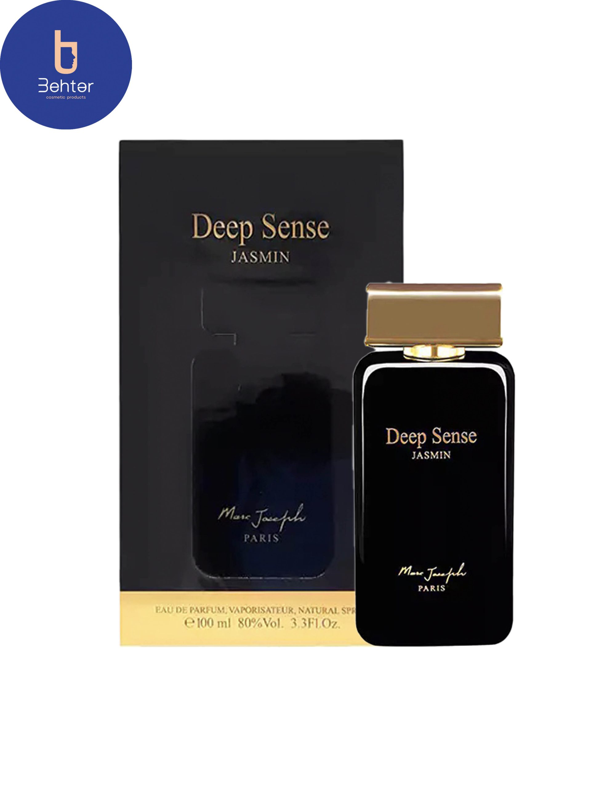 عطر ادکلن مارک جوزف Deep sense jasmin اسانس بولگاری جاسمین نویر حجم 100میل Marc Joseph Deep Sense Jasmin Bvlgari Jasmine Noir Essence Cologne Perfume ,100ml