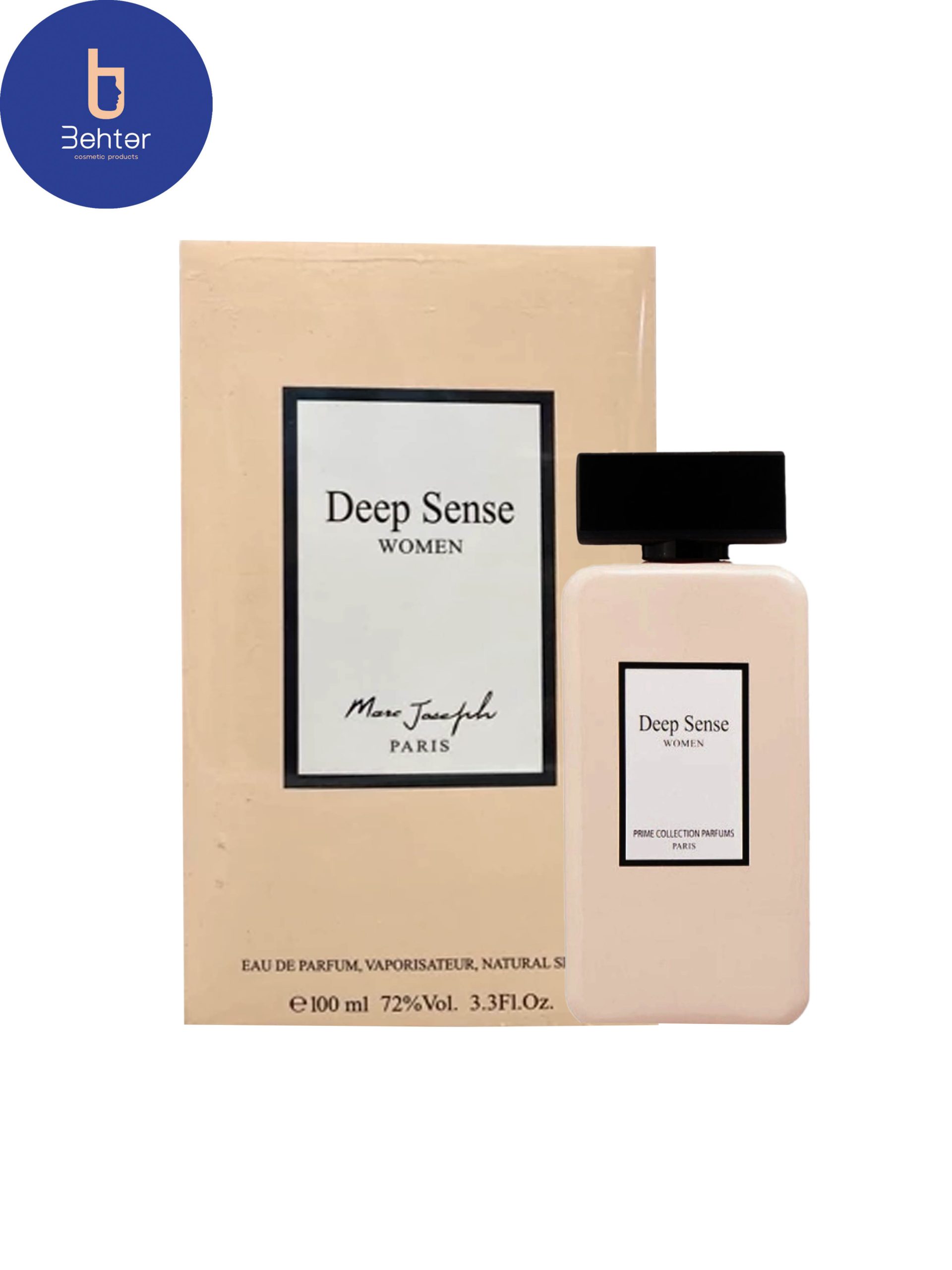 عطر ادکلن مارک جوزف Deep sense women اسانس گوچی بلوم صورتی زنانه 100میل Marc Joseph Deep Sense Women  Gucci Bloom Pink essence , cologne perfume 100ml