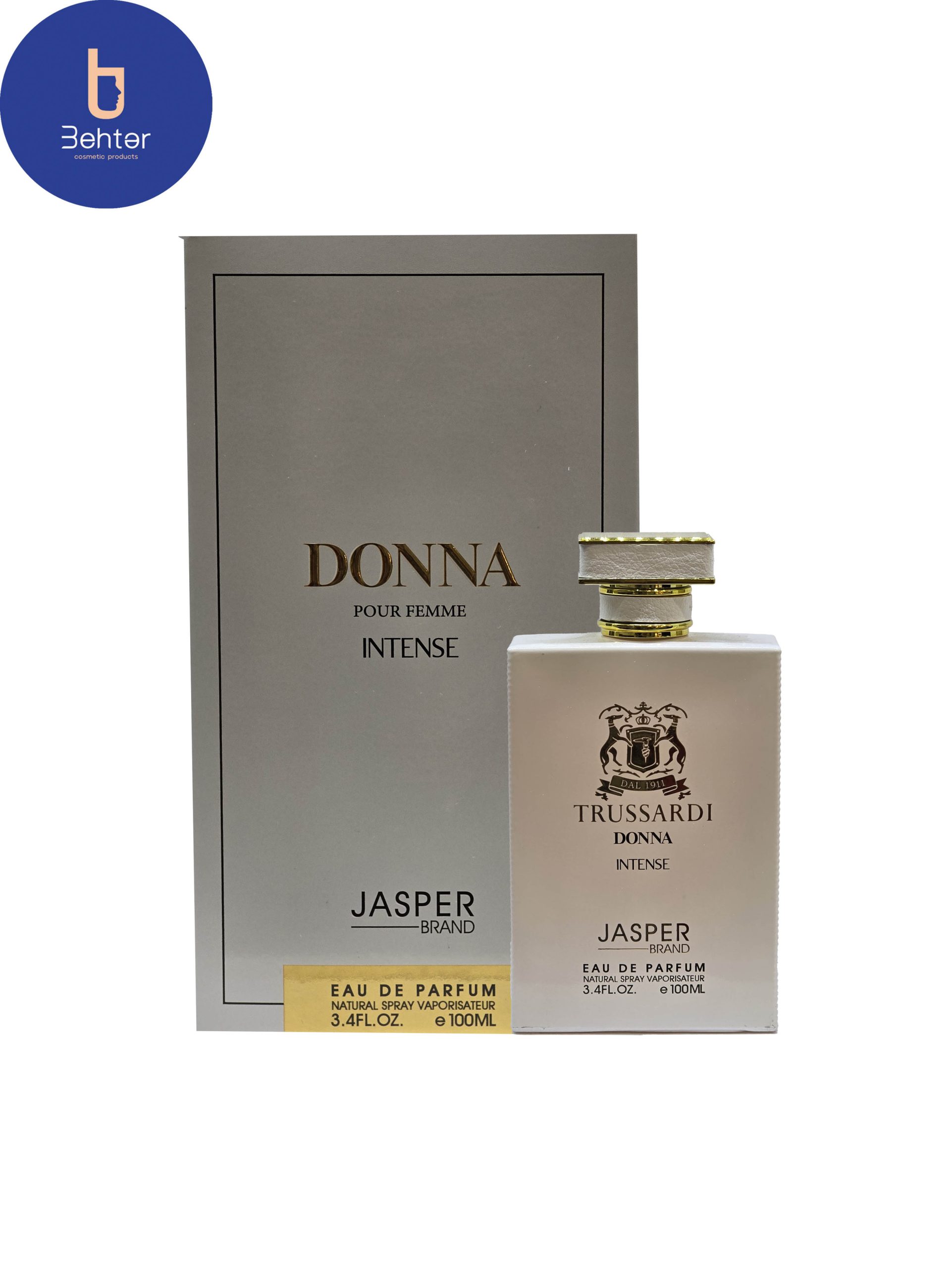 عطر ادکلن جاسپر اسانس تروساردی دونا حجم 100میل Jasper Trussardi Donna essence Cologne perfume ,100ml