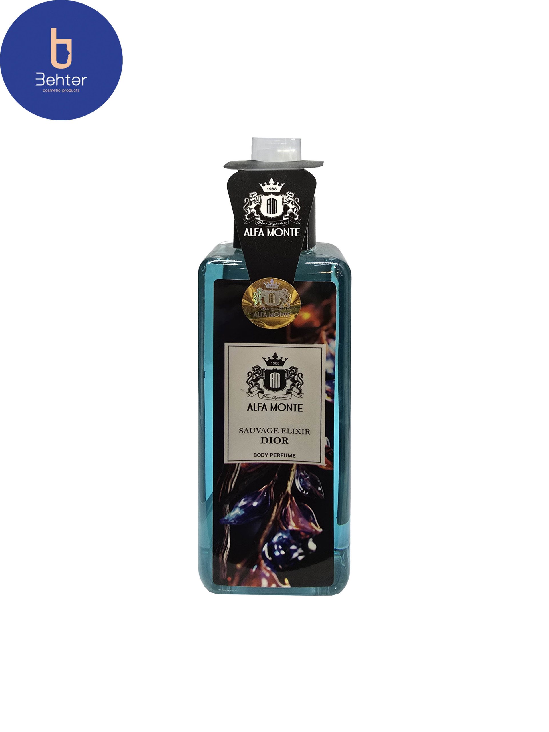 بادی اسپلش برند الفامونت اسانس ساواج اکسیر 260میل Body Splash Brand Alfa monte Essence Savage Elixir 260ml