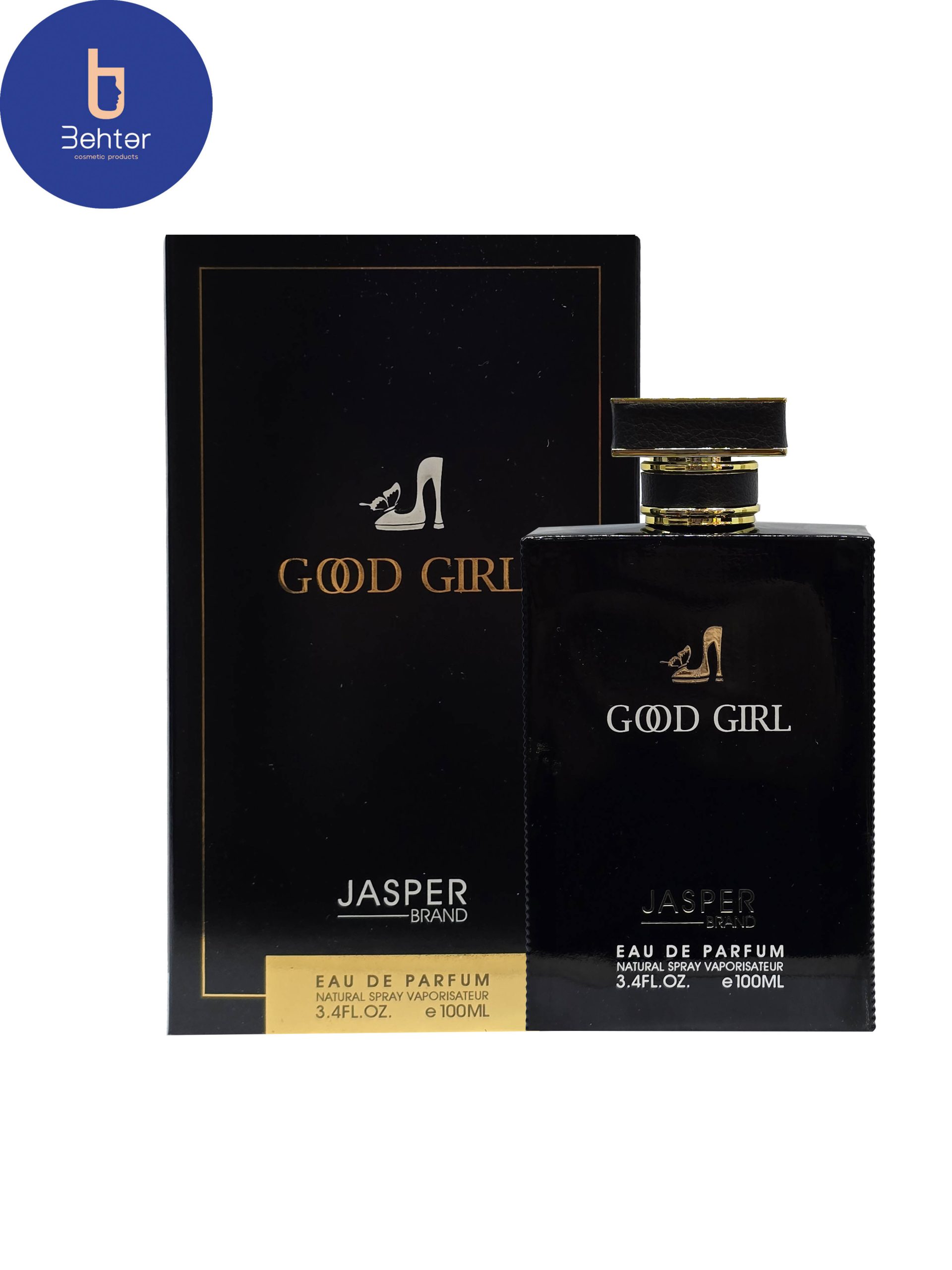 عطر ادکلن جاسپر اسانس گودگرل مشکی حجم 100میل Jasper Goodgirl Black Essence Cologne Perfume 100ml