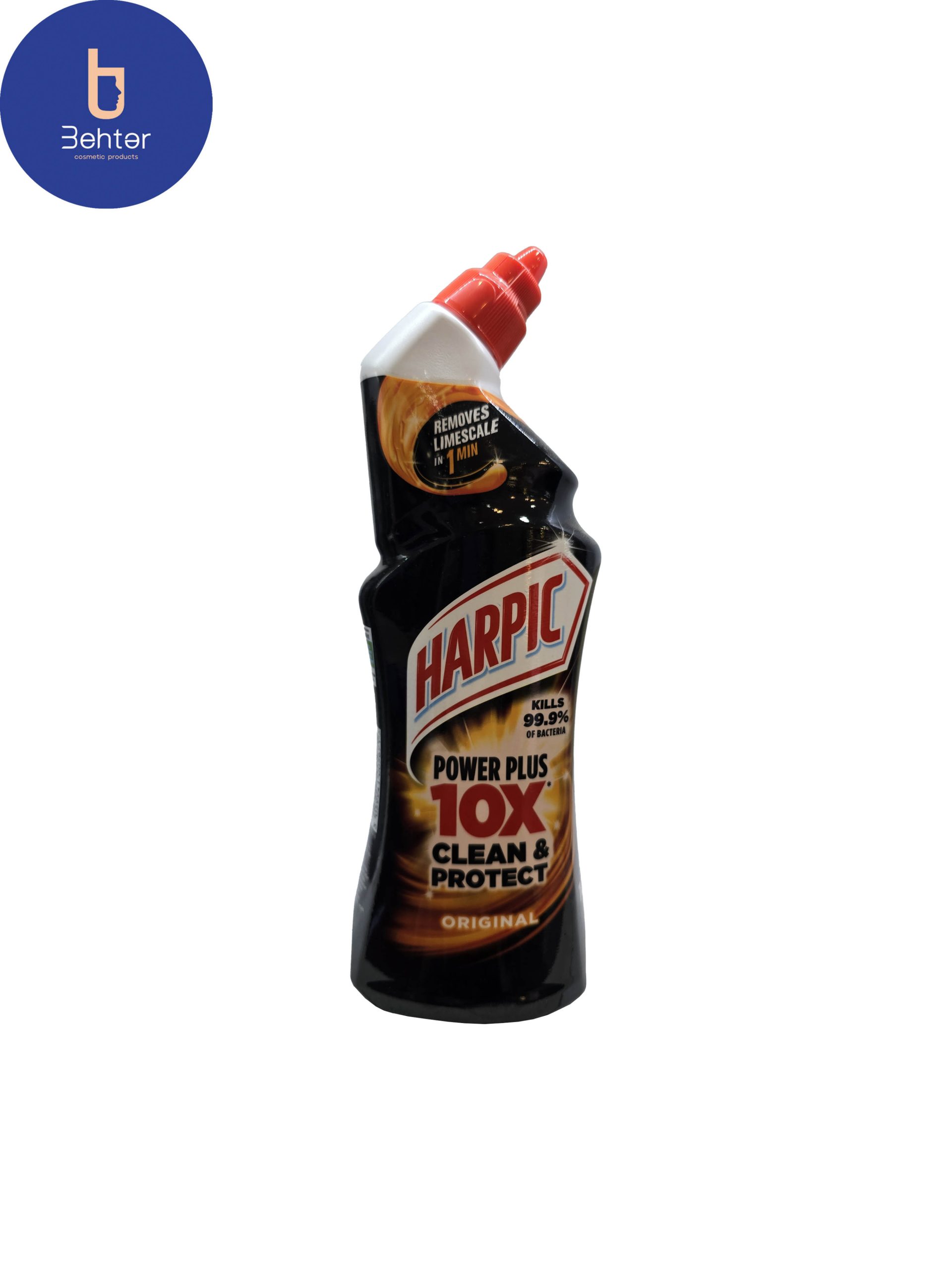 مایع جرم گیر و لکه بر پاور پلاس هارپیک 750میل Harpic Power Plus Stain Remover Liquid 750ml