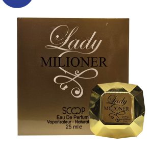 عطر ادکلن مینیاتوری اسکوپ اسانس لیدی میلیون حجم 25میل Lady Million women’s Miniature Scoop Cologne perfume ,25ml
