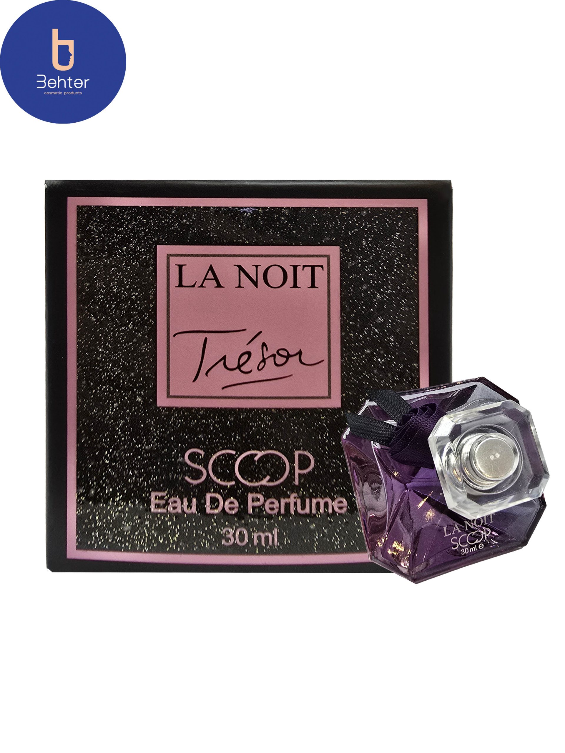 عطر ادکلن مینیاتوری اسکوپ اسانس لانکوم لانويت ترزور حجم 30میل Lancome La Nuit Tresor Miniature Scoop Cologne Perfume ,30ml