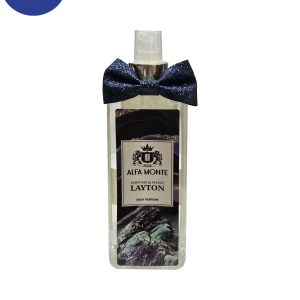 بادی اسپلش برند الفامونت اسانس مارلی لیتون حجم 260میل Body Splash Brand Alfa monte Marly Layton Essential Oil Volume 260ml