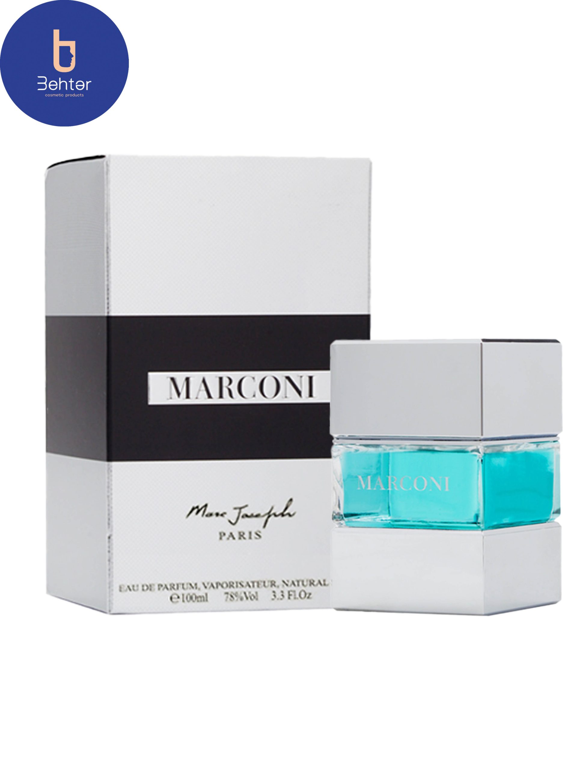 عطر ادکلن مارک جوزف Marconi اسانس پرایم کالکشن مارکنی حجم 100میل Marc Joseph Marconi Prime ,Collection Marconi essence Cologne Perfume ,100ml