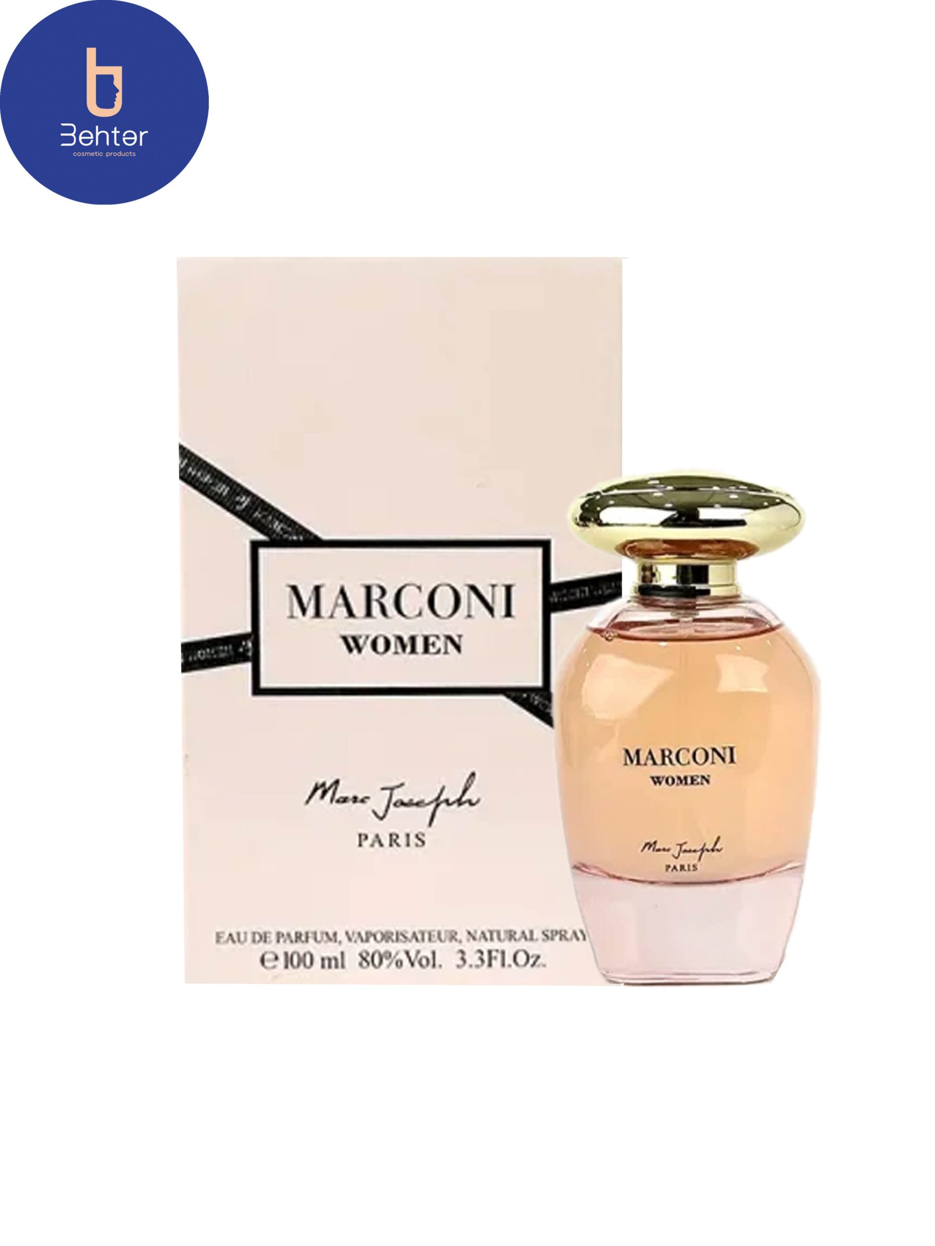 عطر ادکلن مارک جوزف Marconi women اسانس کالکشن مارکنی زنانه حجم 100میل Marc Joseph Marconi women, Marconi collection women’s essence cologne perfume ,100 ml
