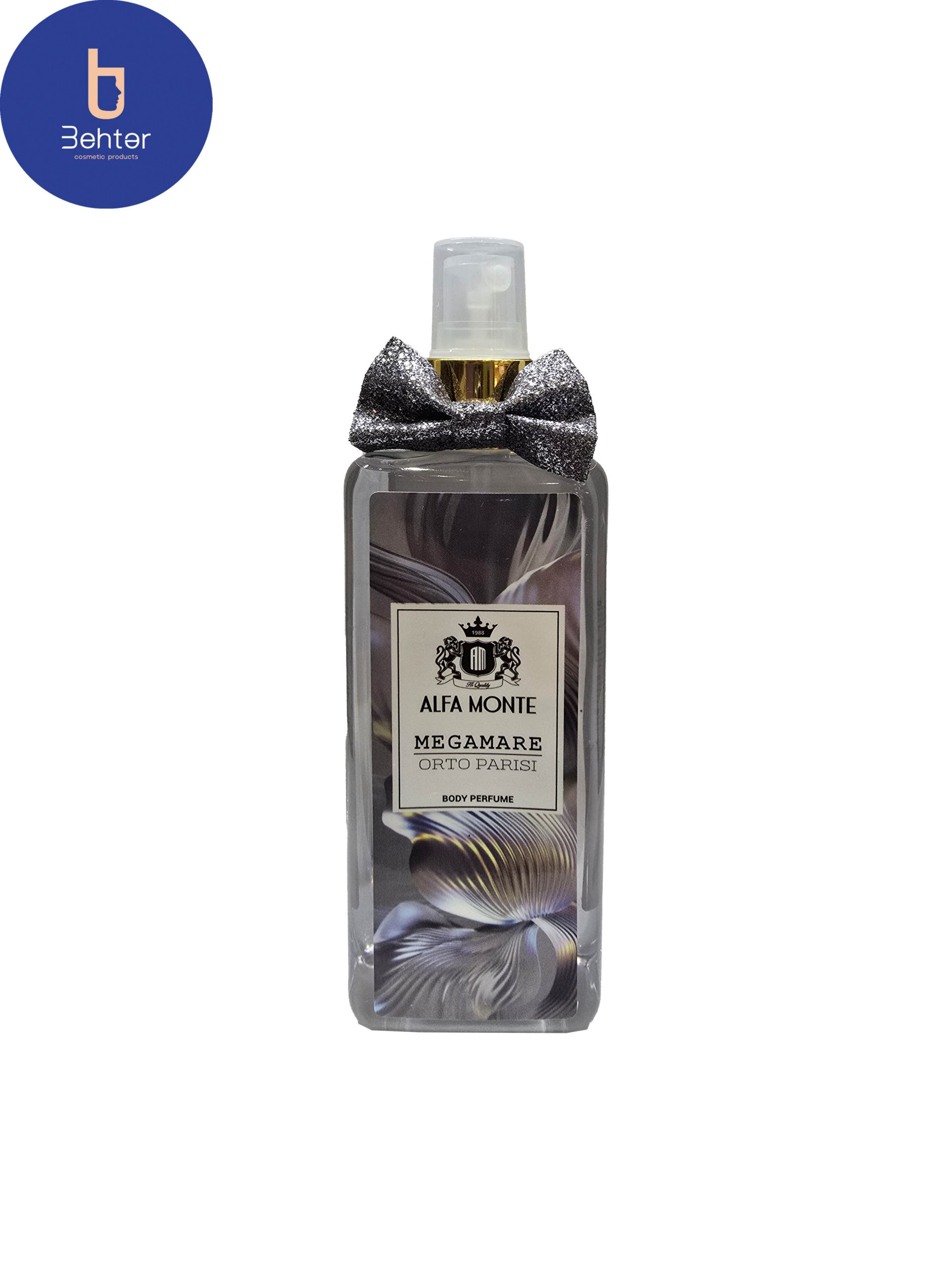 بادی اسپلش برند الفامونت اسانس مگامار حجم 260میل Body Splash Brand Alfa monte Megamare Essential Oil Volume 260ml