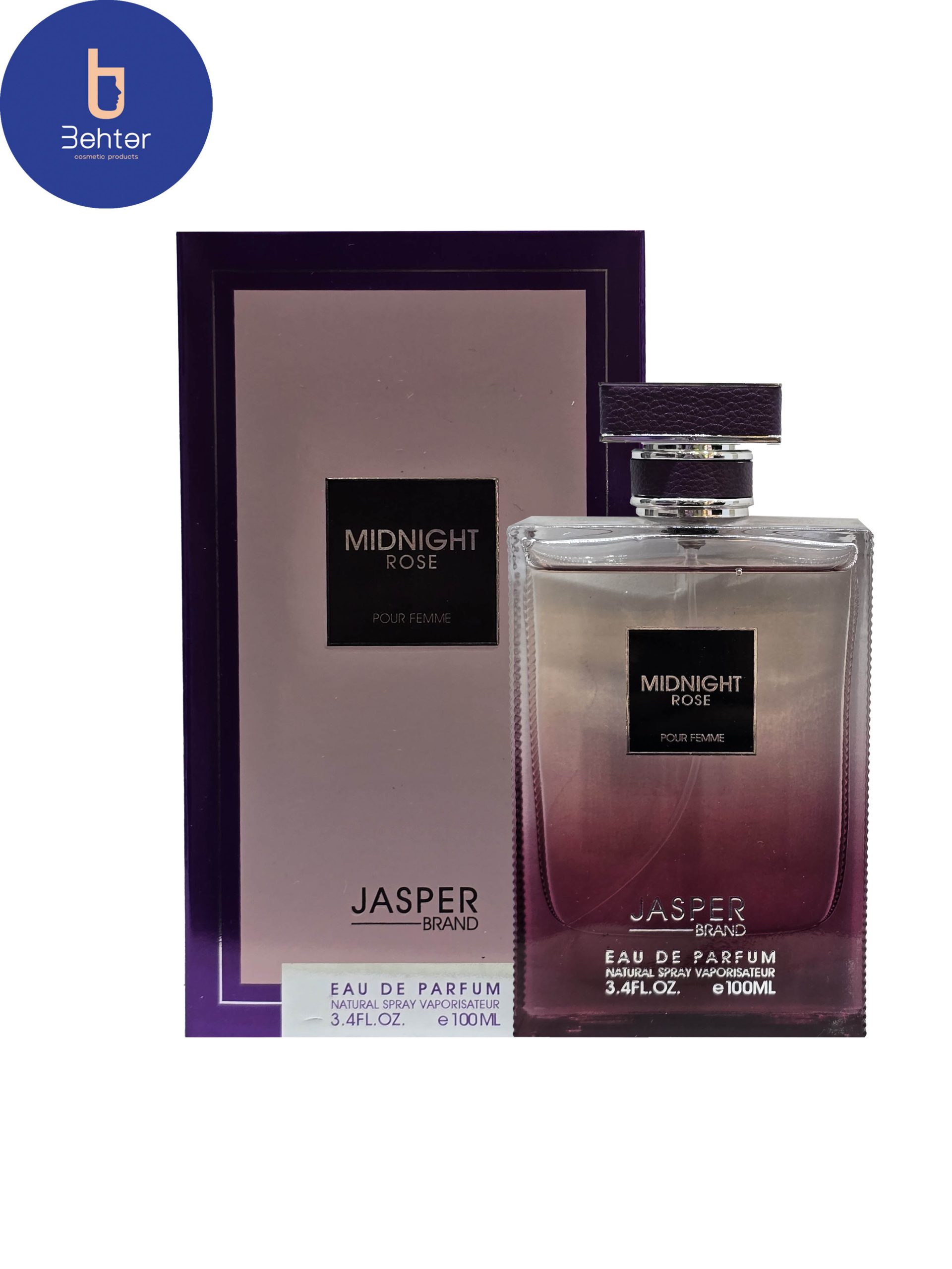 عطر ادکلن جاسپر اسانس لانکوم ترزور میدنایت رز حجم 100میل Jasper Lancome Tresor Midnight Rose essence cologne perfume, 100ml