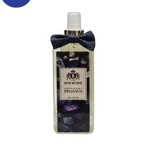 بادی اسپلش برند الفامونت اسانس مارلی پگاسوس حجم 260میل Body Splash Brand Alfa monte Marley Pegasus Essential Oil Volume 260ml