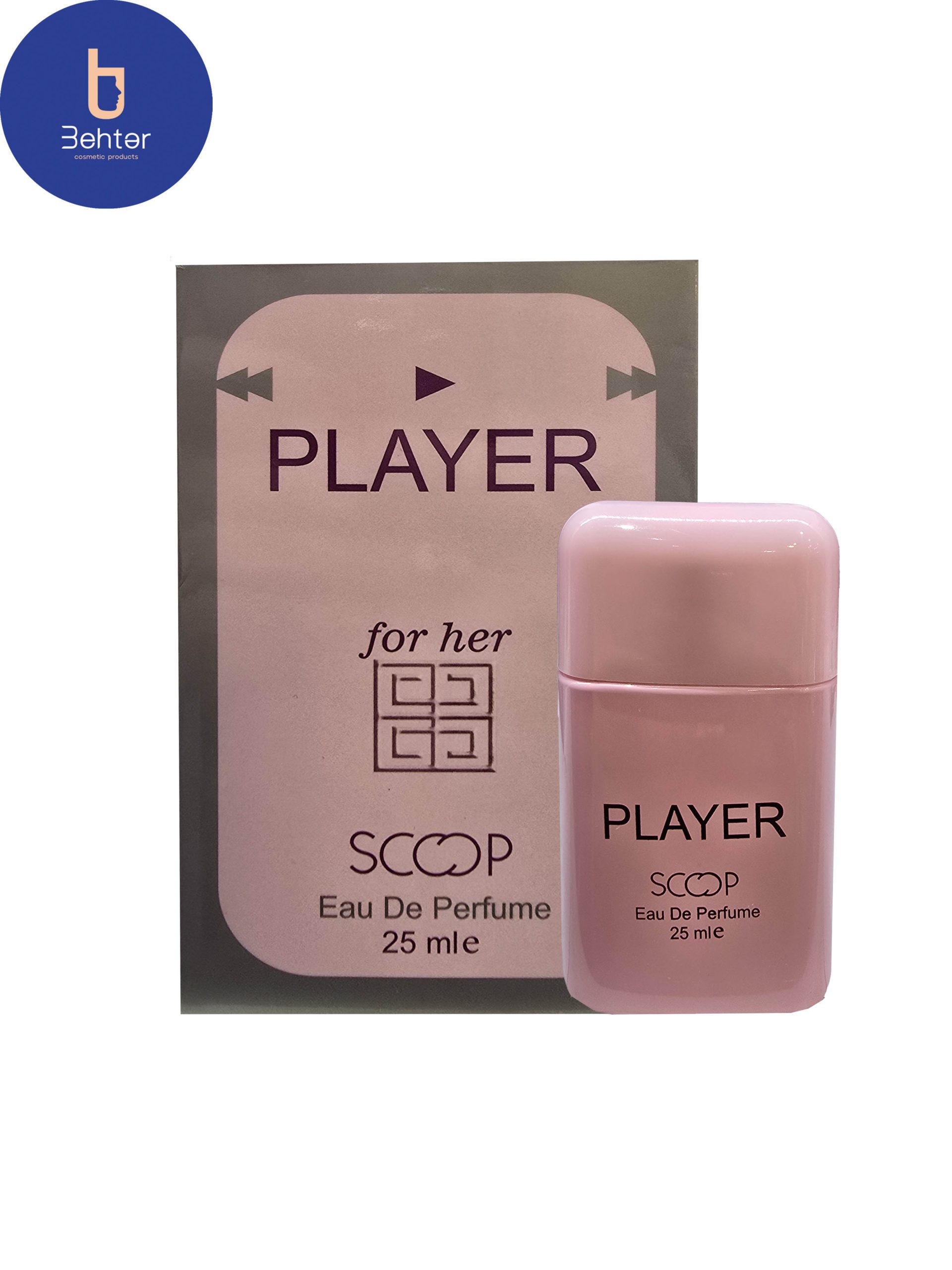 عطر ادکلن مینیاتوری اسکوپ اسانس جیوانچی پلی زنانه حجم 25میل Givenchy Play Women’s Miniature Scoop cologne Perfume, 25ml