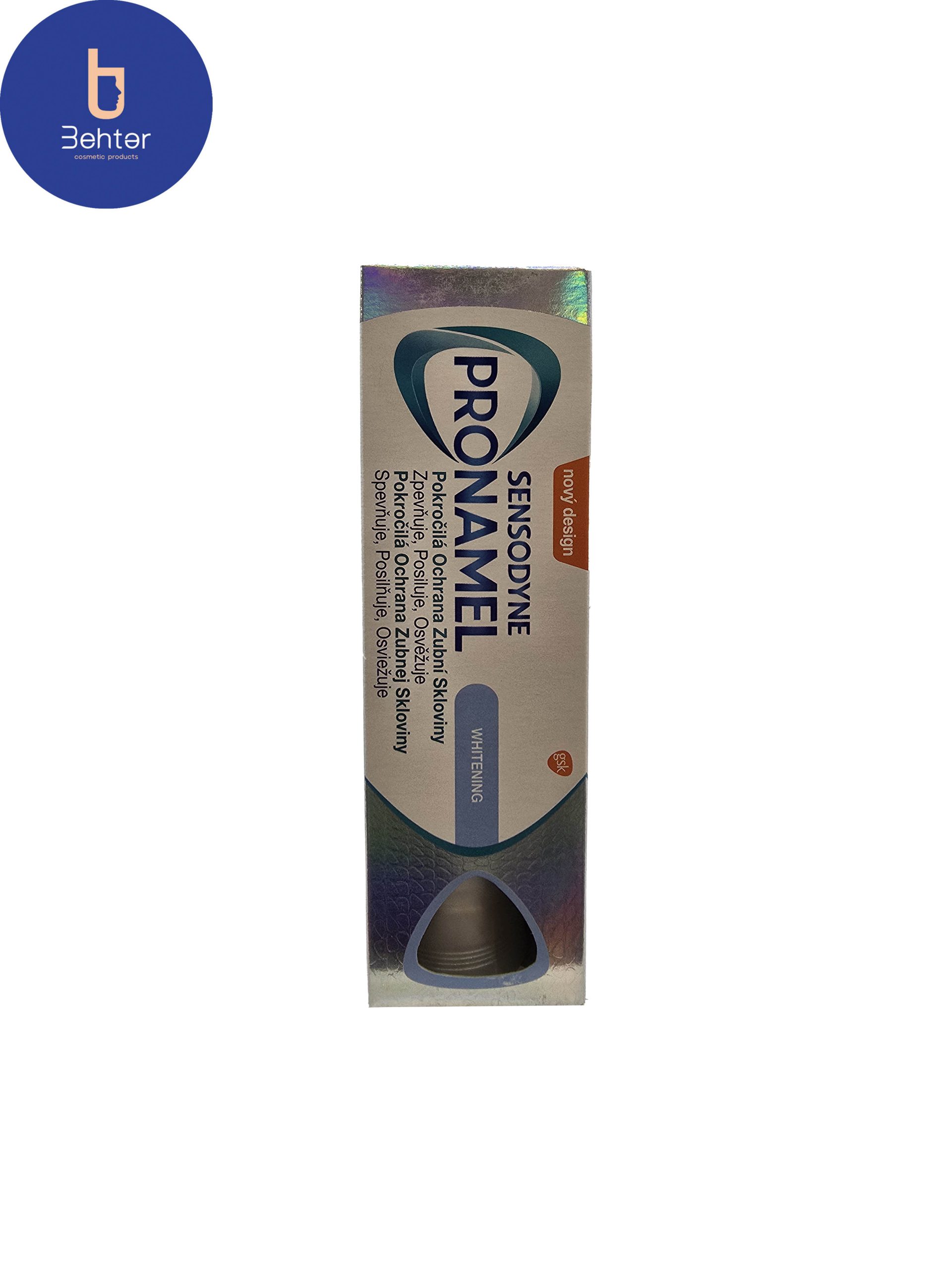 خمیردندان سفید کننده سنسوداین پرونامل 75میل Sensodyne pronamel whitening toothpaste 75ml
