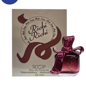 عطر ادکلن مینیاتوری اسکوپ اسانس نیناریچی ریچی ریچی حجم 25میل Nina Ricci , Ricci Ricci women’s Miniature Scoop Cologne Perfume ,25ml