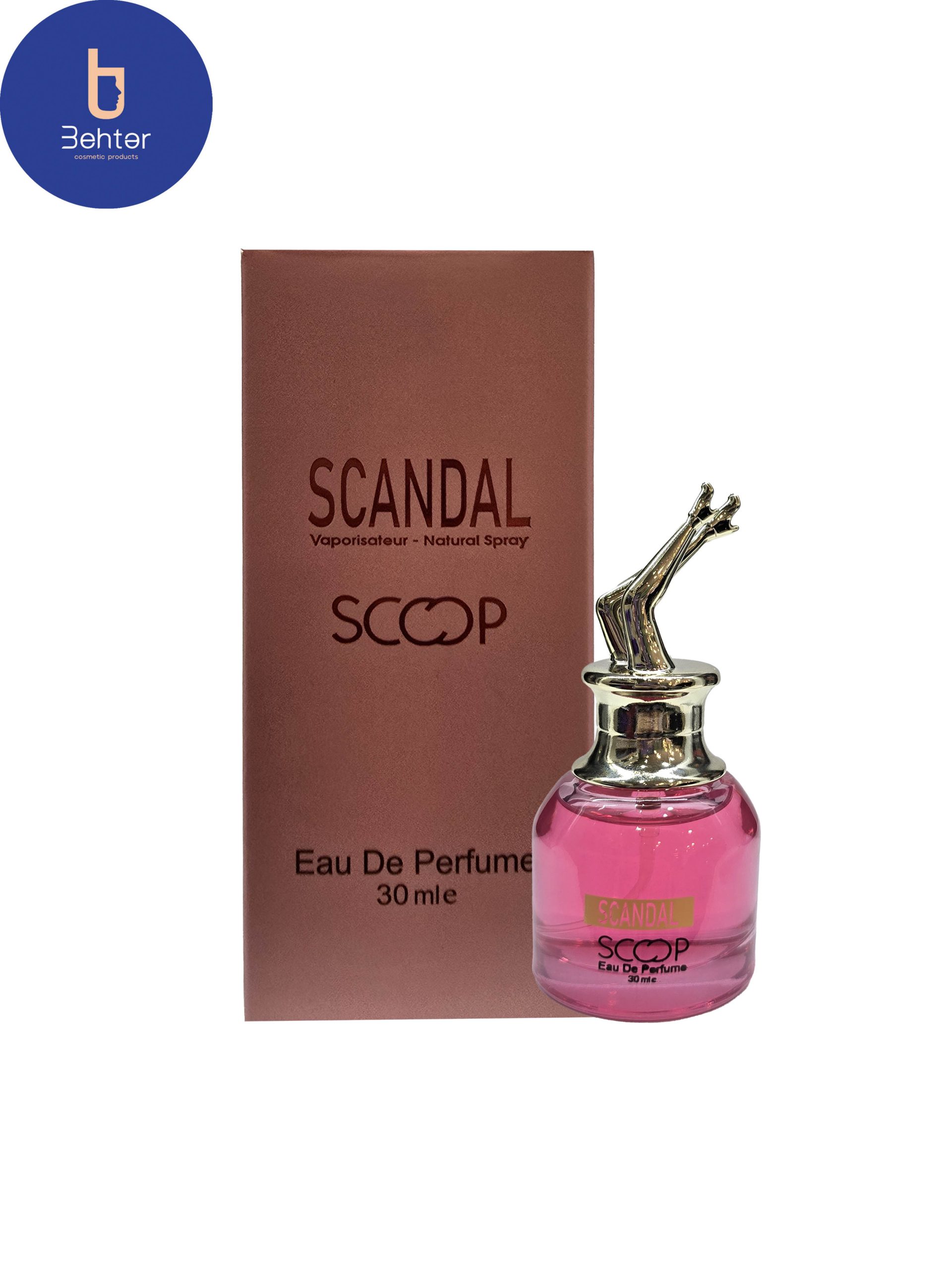 عطر ادکلن مینیاتوری اسکوپ اسانس اسکندل زنانه حجم 30میل Scandal women’s Miniature Scoop Cologne perfume, 30ml