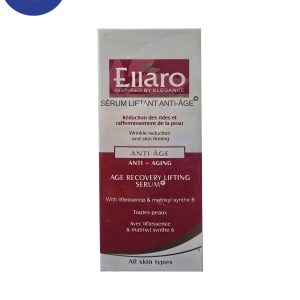 سرم ضد چروک ایج ریکاوری الارو 30میل Ellaro Age Recovery Anti-Wrinkle Serum 30ml