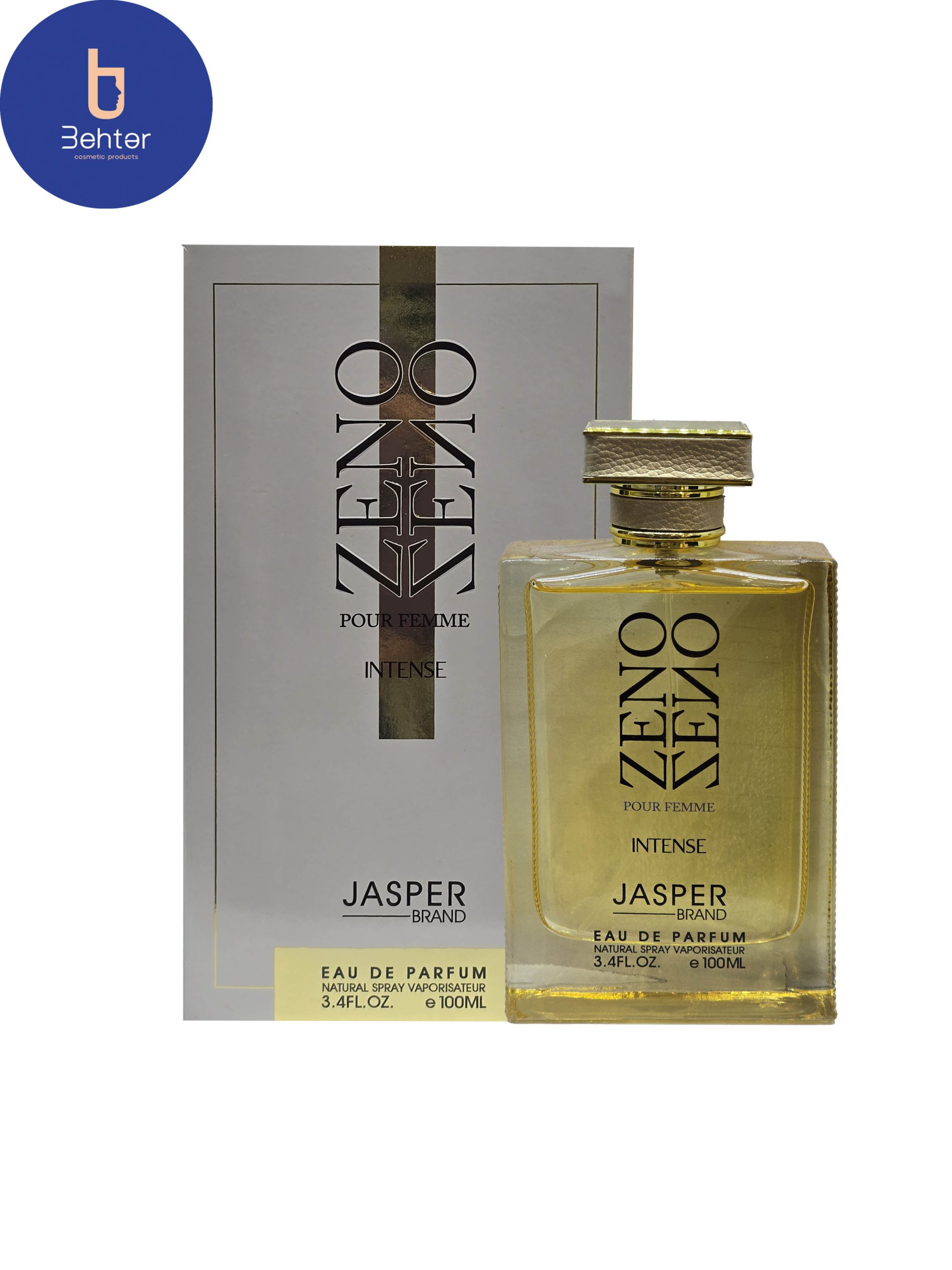 عطر ادکلن جاسپر اسانس الحمبرا زنو (مشابه شسیدو زن) حجم 100میل Jasper Alhambra Zeno Essence Cologne Perfume (Similar to Shiseido Zen) ,100ml