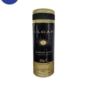 اسپری خوشبو کننده بیواستار اسانس بولگاری جاسمین نویر حجم 200میل  Deodorant Spray Biostar , Bvlgari Jasmin Noir Essential Oil ,200ml