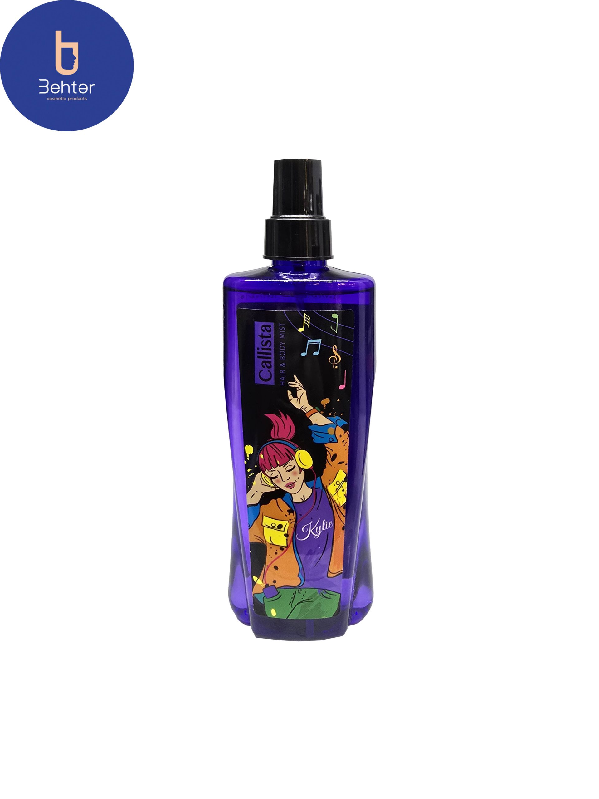 بادی اسپلش برند کالیستا مدل کایلی حجم 200میل Body Splash Callista brand, Kylie model, volume 200 ml
