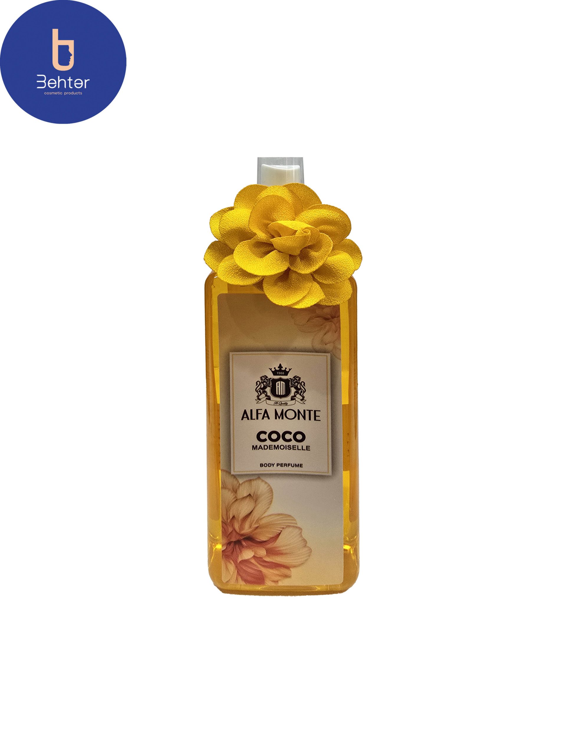 بادی اسپلش برند الفامونت اسانس شنل کوکو مادمازل حجم 250میل Body Splash Brand Alfa monte Chanel Coco Mademoiselle Essence Volume ,250ml