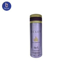 اسپری خوشبو کننده بیواستار اسانس لانوین اکلت حجم 200میل  Deodorant Spray Biostar, Lanvin Eclat Essential Oil, 200ml