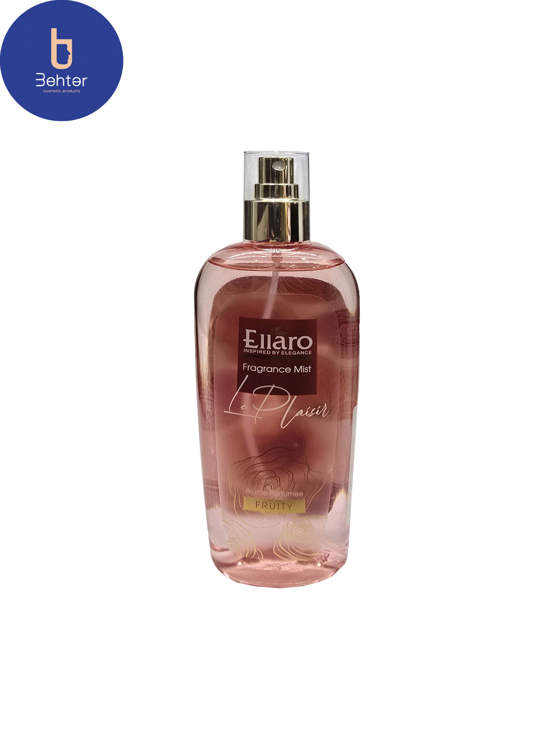 بادی اسپلش برند الارو مدل پلژر حجم 250میل Body Splash Ellaro brand, Plaisir model, volume 250 ml