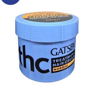 کرم مو مناسب انواع مو گتسبی (ابی) حجم 250گرم Hair cream suitable for all hair types Gatsby (blue), 250g