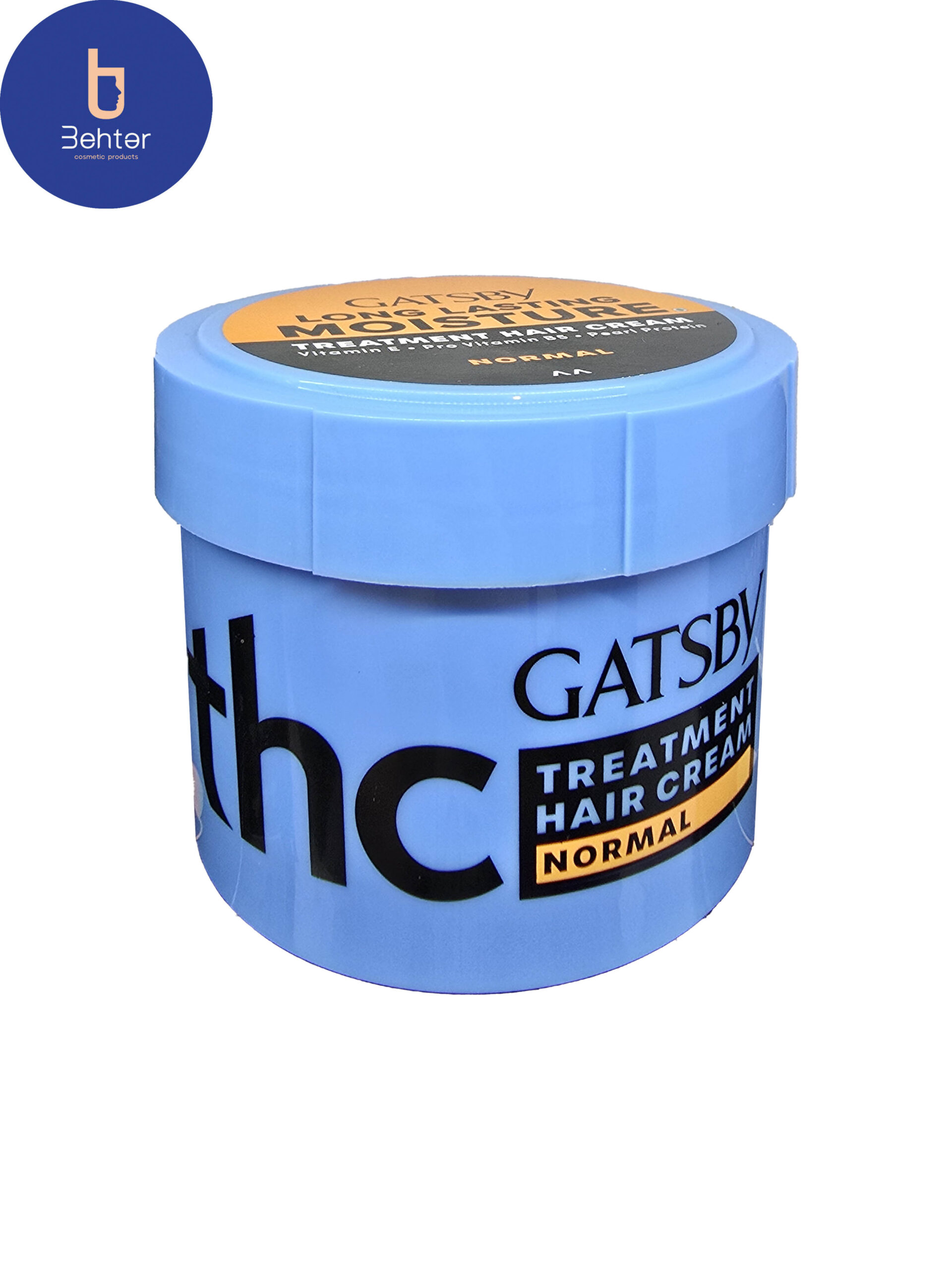 کرم مو مناسب انواع مو گتسبی (ابی) حجم 250گرم Hair cream suitable for all hair types Gatsby (blue), 250g