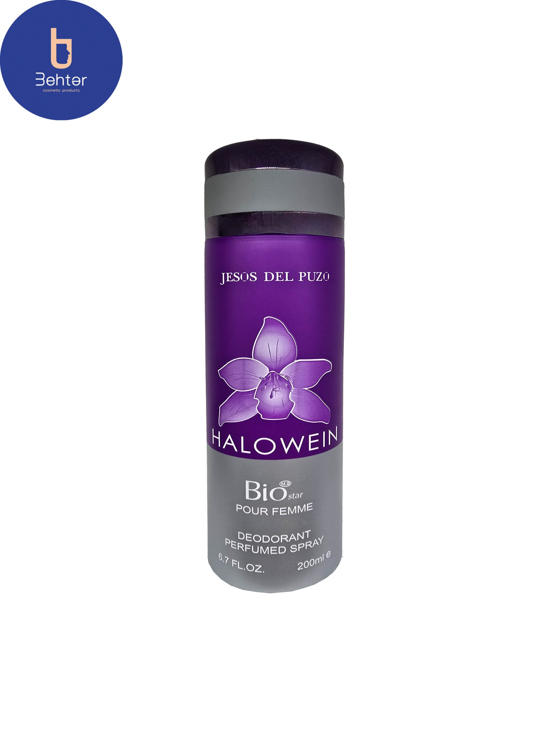 اسپری خوشبو کننده بیواستار اسانس هالووین حجم 200میل Deodorant Spray Biostar , Halloween Essential Oil ,200ml