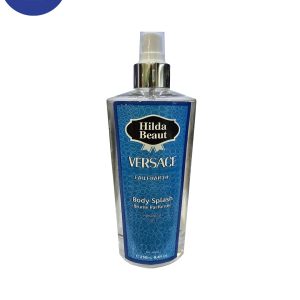 بادی اسپلش برند هیلدابیوت اسانس ورساچه او فرش حجم 250میل Body Splash Hilda Beaut Brand , Versace Eau Fraiche Essential Oil ,250ml