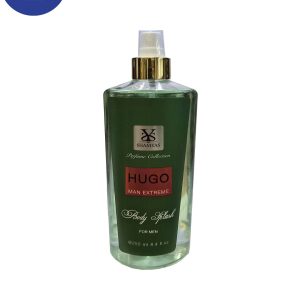 بادی اسپلش برند شمیاس اسانس هوگو حجم 250میل Body Splash Shamyas brand, Hugo essential oil, 250 ml