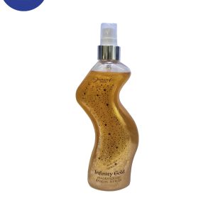 بادی اسپلش برند ژک ساف اسانس اینفینیتی گلد حجم 250میل Body Splash Jacsaf Brand , Infinity Gold Essential Oil , 250ml