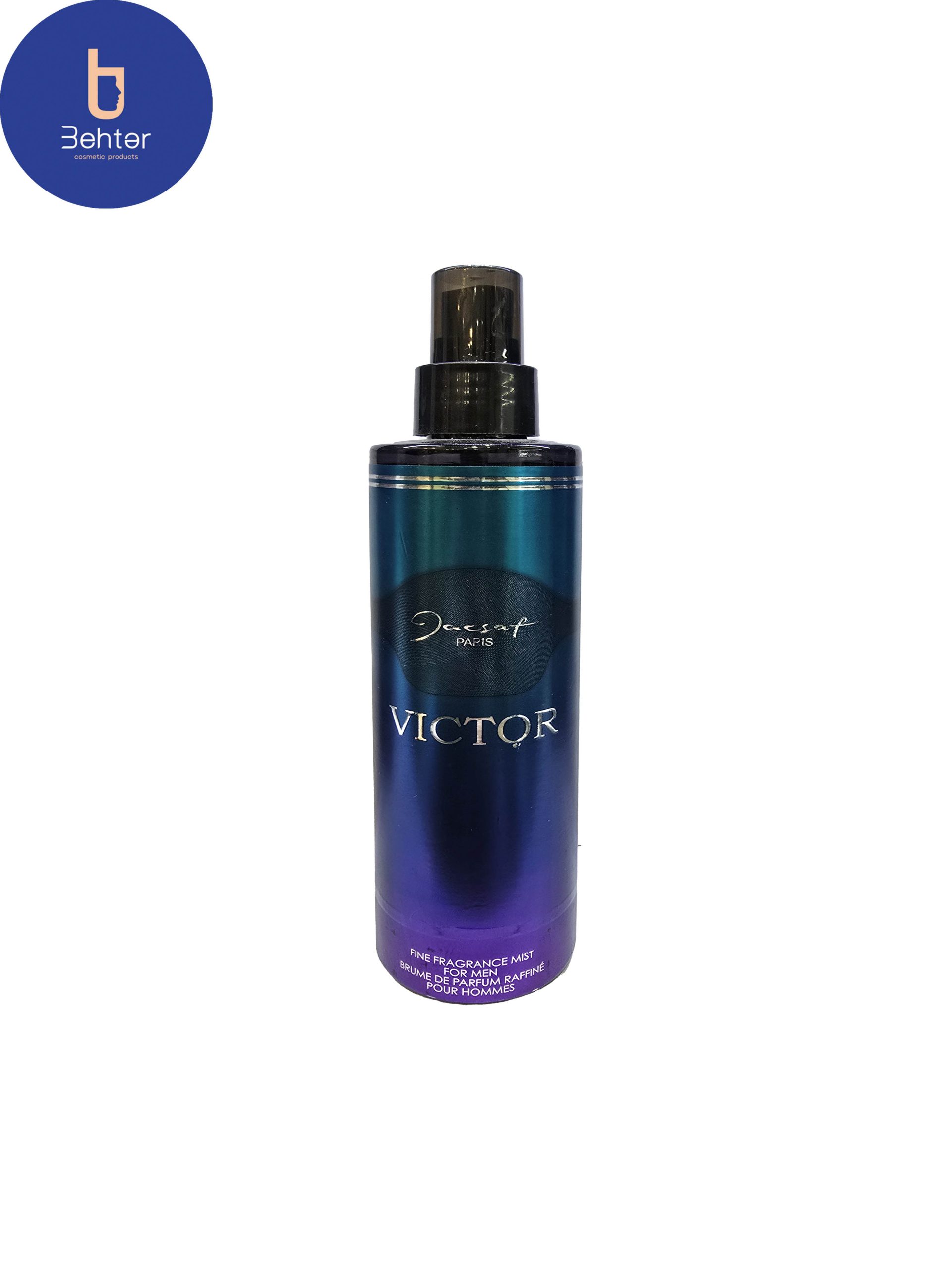 بادی اسپلش برند ژک ساف اسانس ویکتور حجم 200میل Body Splash Jacsaf Brand, Victor Essential Oil, 200ml