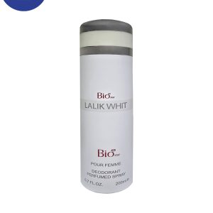 اسپری خوشبو کننده بیواستار اسانس لالیک وایت حجم 200میل  Deodorant Spray Biostar , Lalique White Essential Oil ,200ml