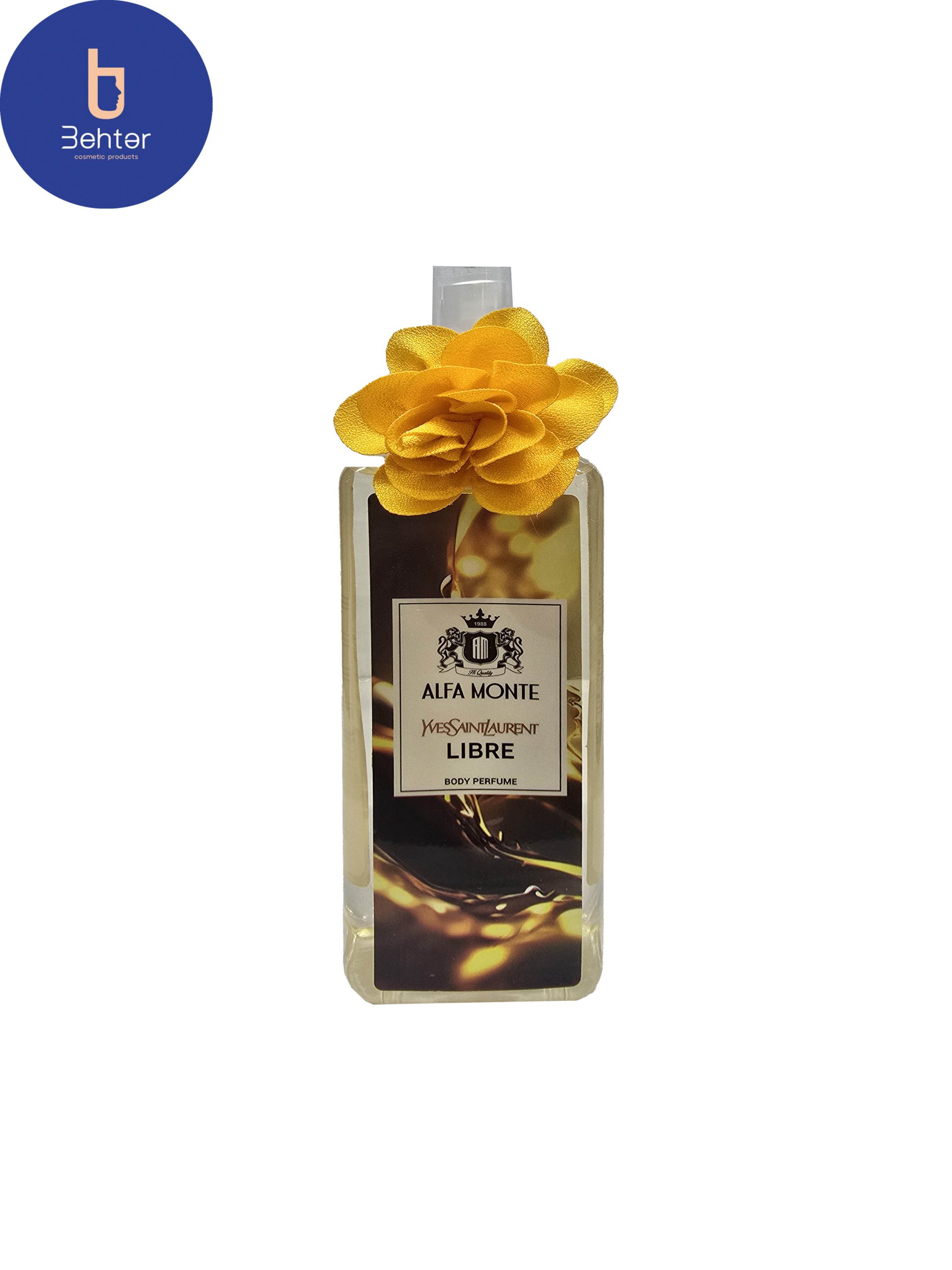 بادی اسپش برند الفامونت اسانس ایوسن لورن لیبر حجم 260میل Body Spray Brand Alfa monte Yves Saint Laurent Libre Essential Oil Volume ,260ml