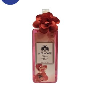 بادی اسپلش برند الفامونت اسانس لانکوم میدنایت رز حجم 250میل Body Splash Brand Alfa monte Lancome Midnight Rose Essence Volume ,250ml