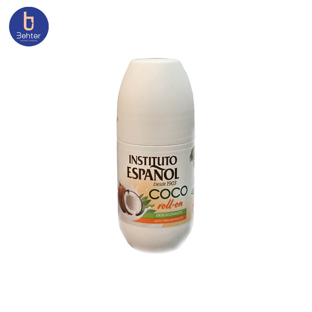 مام رول ضد تعریق اسپانول حاوی نارگیل حجم 75میل Espanol antiperspirant roll-on with coconut, 75ml