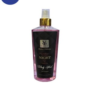 بادی اسپلش برند شمیاس اسانس  ویکتوریا سکرت نایت حجم 250میل Body Splash Shamyas Brand, Victoria’s Secret Night Essential oil, 250ml