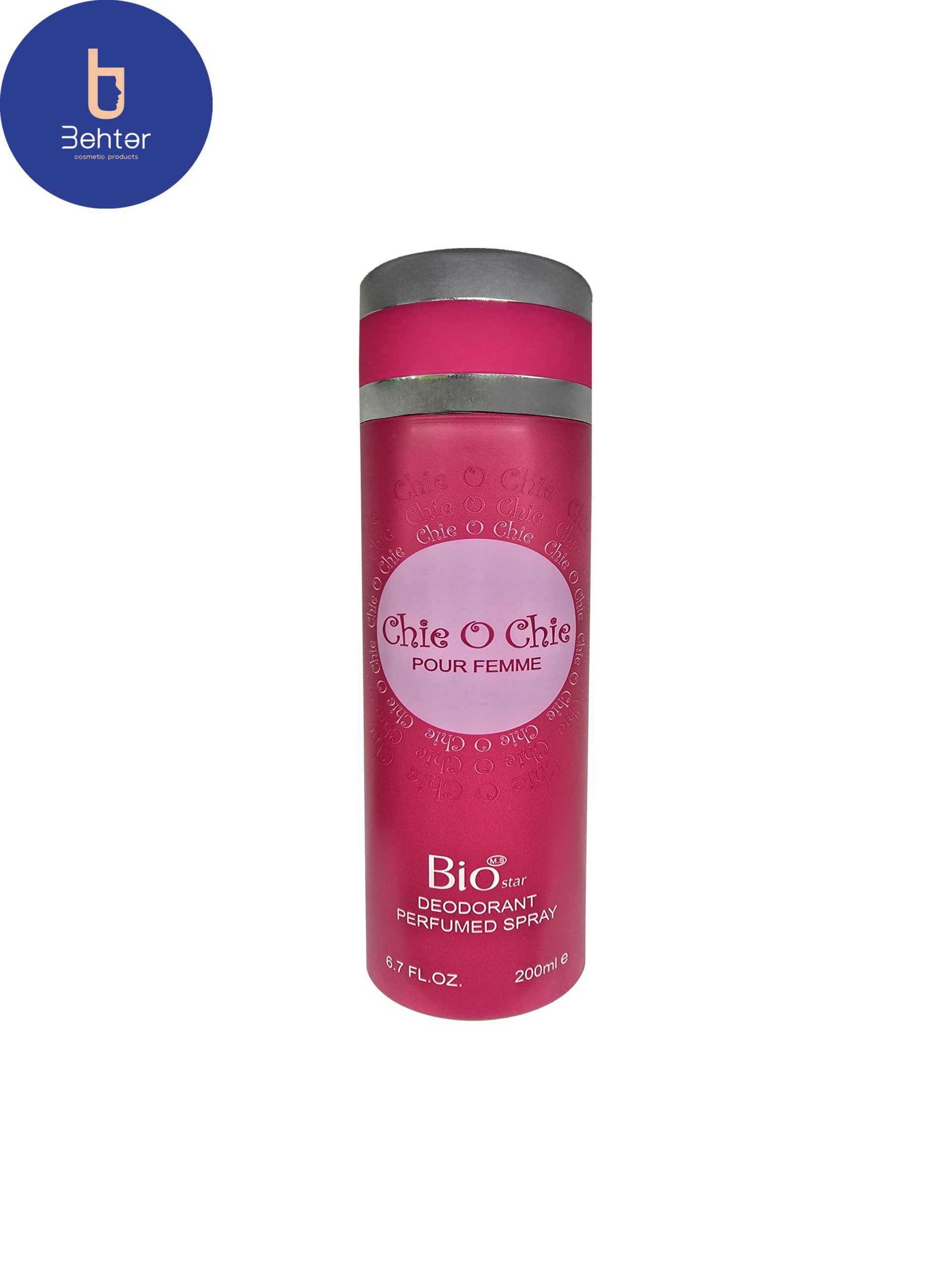 اسپری خوشبو کننده بیواستار اسانس چی چی حجم 200میل Deodorant Spray Biostar ,Chie o Chie Essential Oil ,200ml