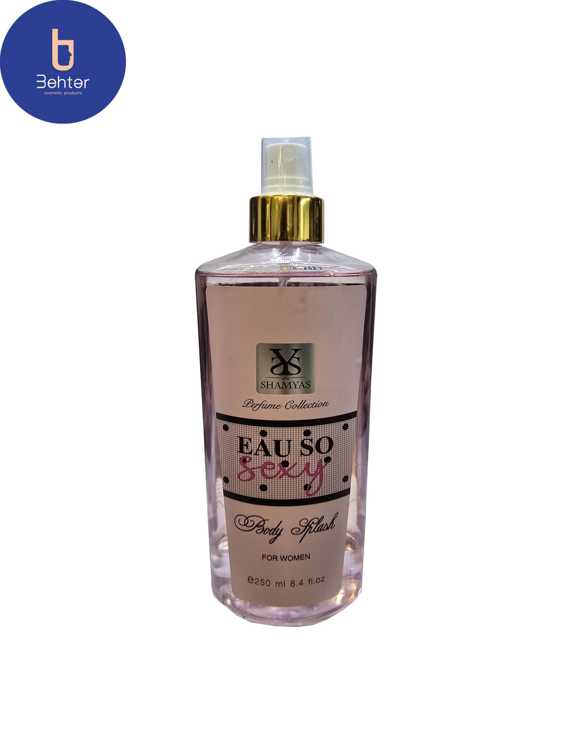 بادی اسپلش برند شمیاس اسانس ویکتوریا سکرت او سو سکسی حجم 250میل Body Splash Shamyas Brand , Victoria’s Secret Eau So Sexy Essential oil ,250ml