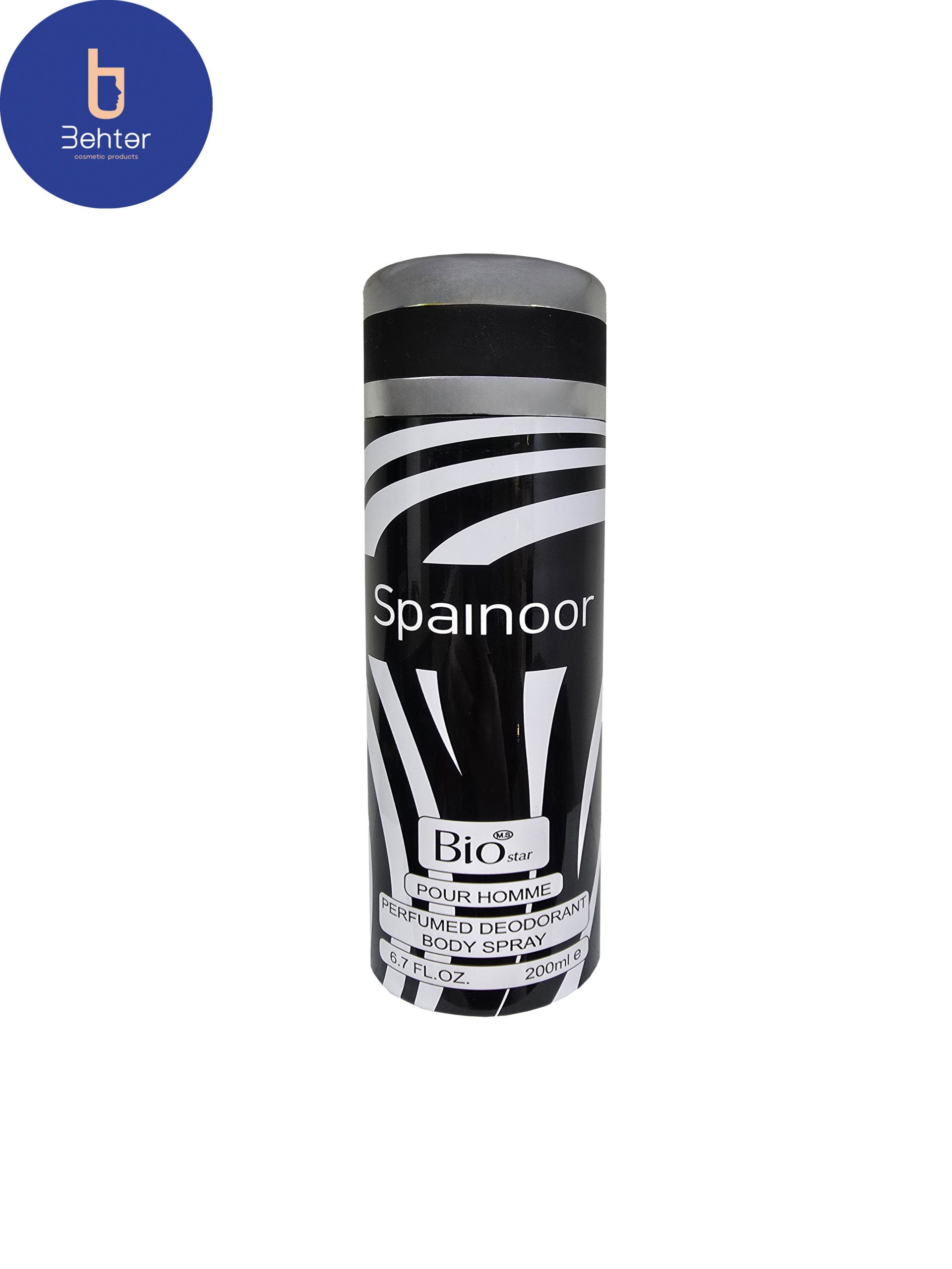 اسپری خوشبو کننده بیواستار اسانس اسپلندور حجم 200میل  Deodorant Spray Biostar , Spainoo Essential Oil ,200ml