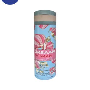 اسپری خوشبو کننده بیواستار اسانس اوربان زنانه حجم 200میل Deodorant Spray Biostar ,Urbaan Women’s Essential Oil, 200ml